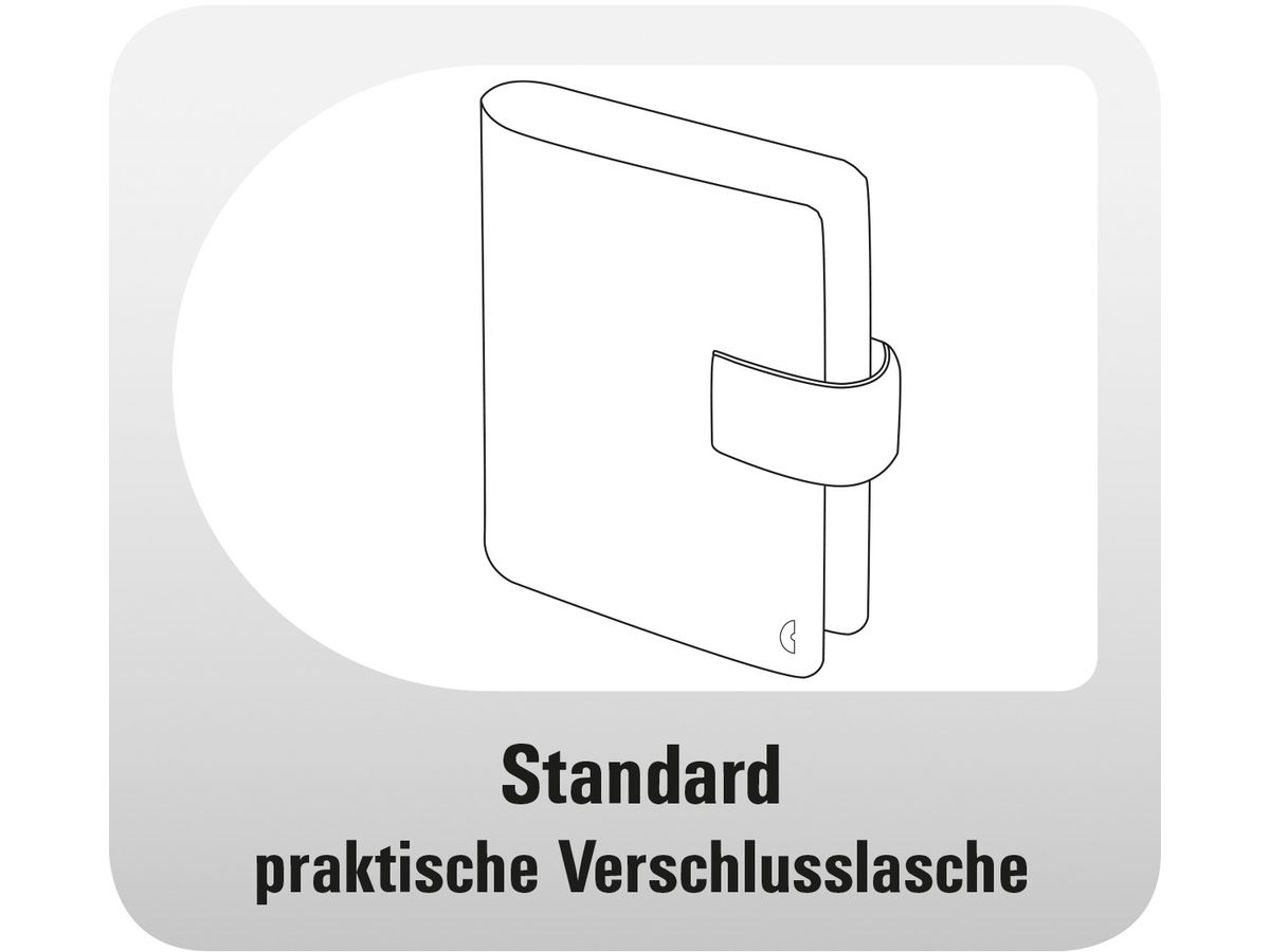 CHRONOPLAN Class. anneaux Einsteiger 50103Z.26 Simili-cuir noir A5 (4004182501030)
