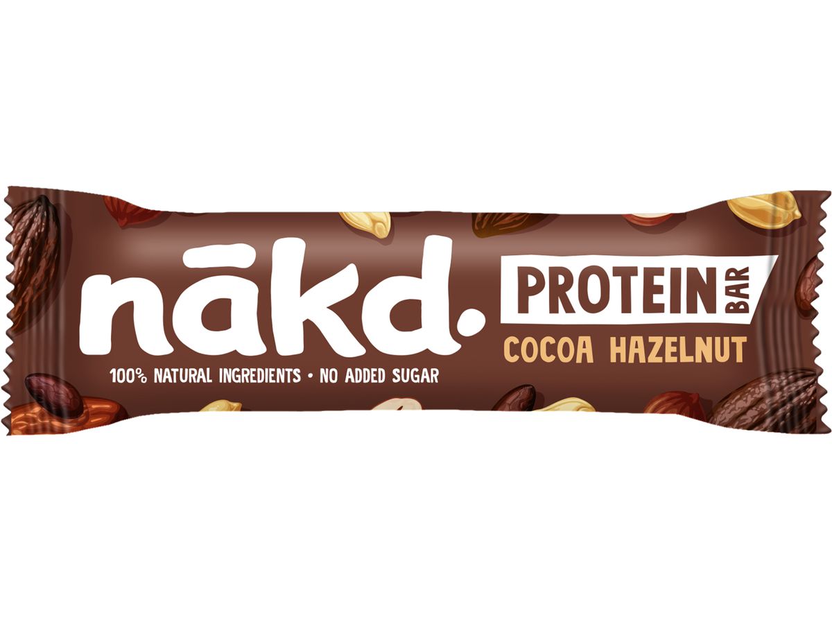 NAKD Barrette proteiche 10538 Cocoa Hazelnut 44g, 16 pz. (5060088700235)