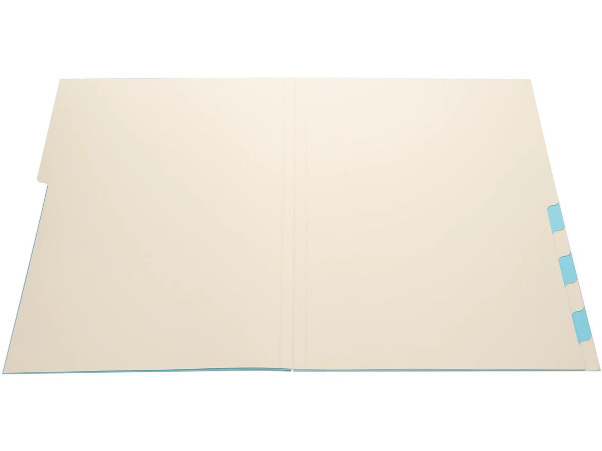 BIELLA Serviette de conf. FR A4 326011291U bleu/beige 320g, 12 pcs. (7611365464289)