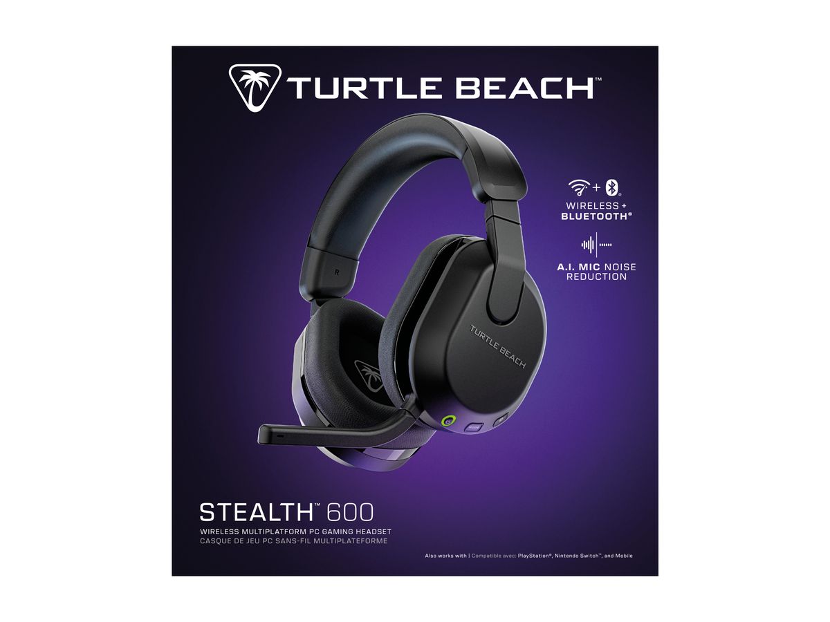 TURTLE BEACH Stealth 600 GEN3, Black TBS-5103-05 Wireless Headset for PC (0731855051038)