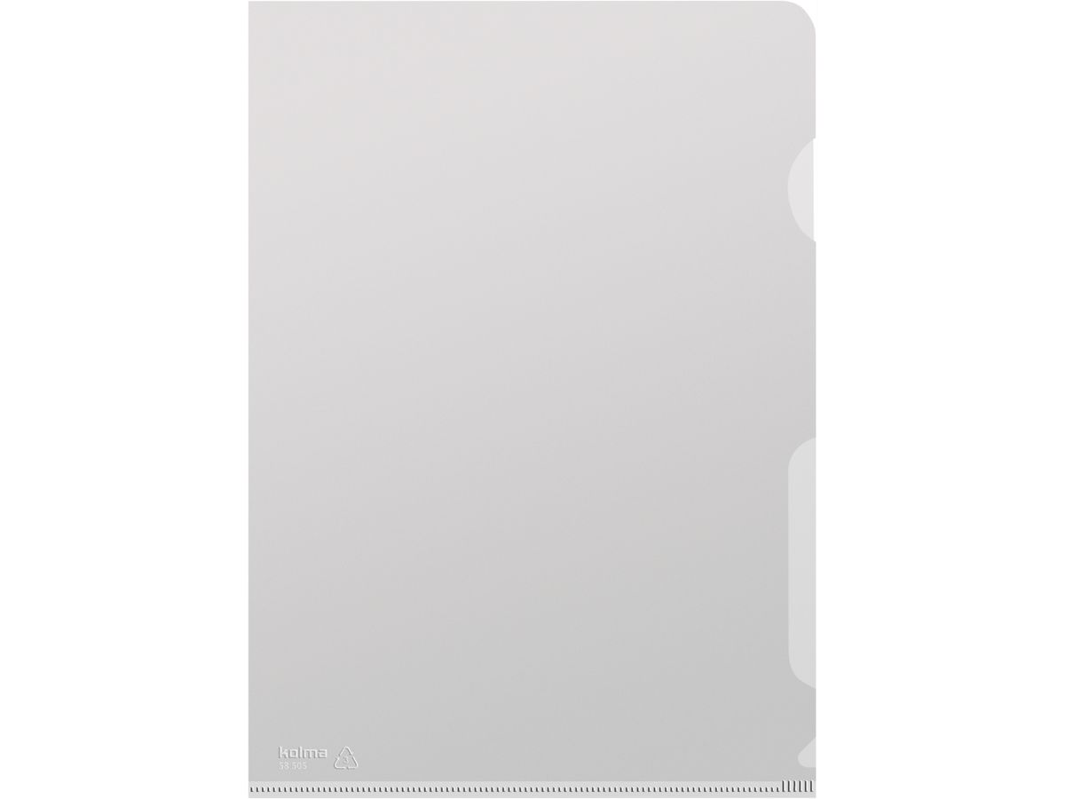 KOLMA Dossier Visa A5 58.505.00 transparent 100 pcs. (7611967580073)