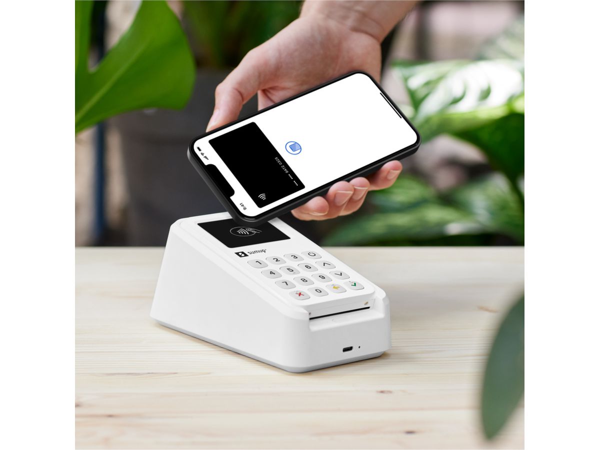 SUMUP 3G terminal de carte SUM-900605801 et Imprimant de bons (4260325421898)