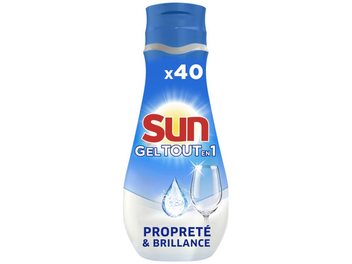 SUN Geschirrspülmittel 700ml 68793845 All in 1,Complete Gel Regular (8710847903878)