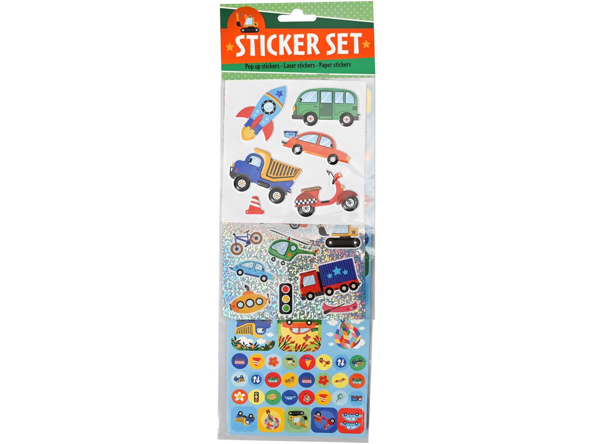 ROOST Kit de stickers ST671 6 pièces assortis (8711851671005)