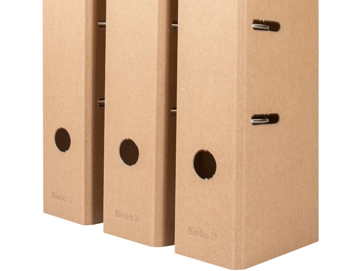 BIELLA Classeur Minimal Design 7cm 11440710U brun A4 (7611365465293)