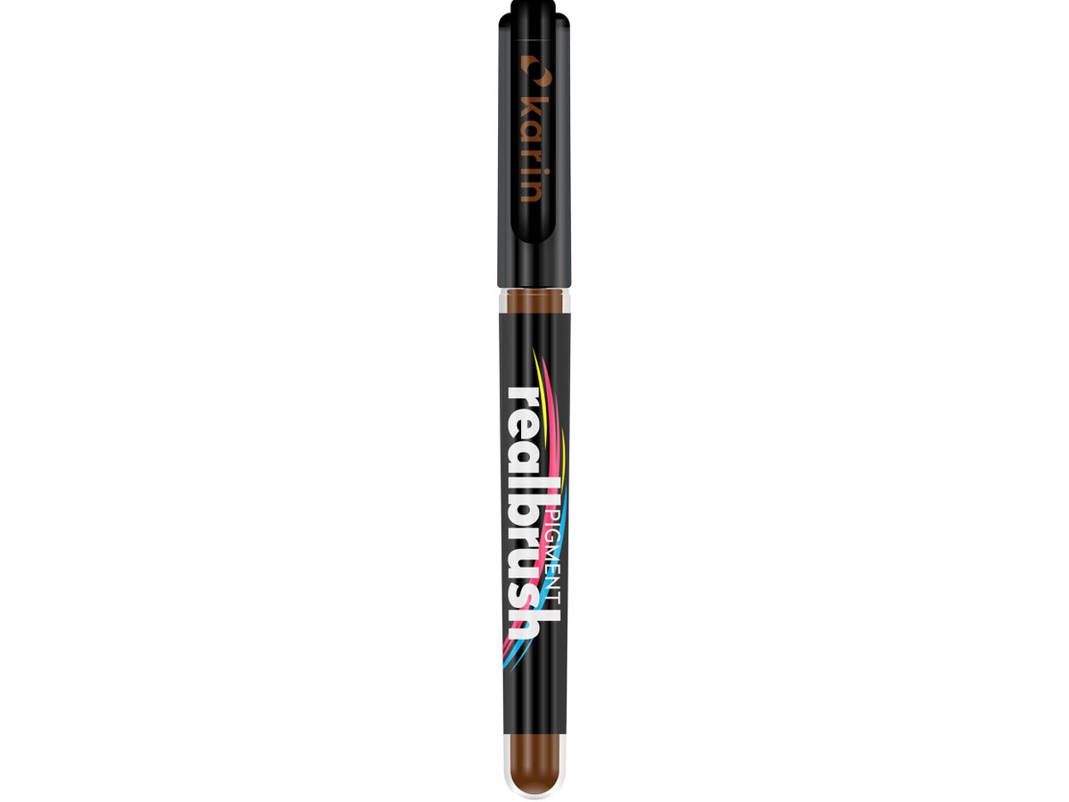 KARIN Real Brush Pen 0.4mm 33Z725 Pigmento, pietra arenaria (5904446032470)