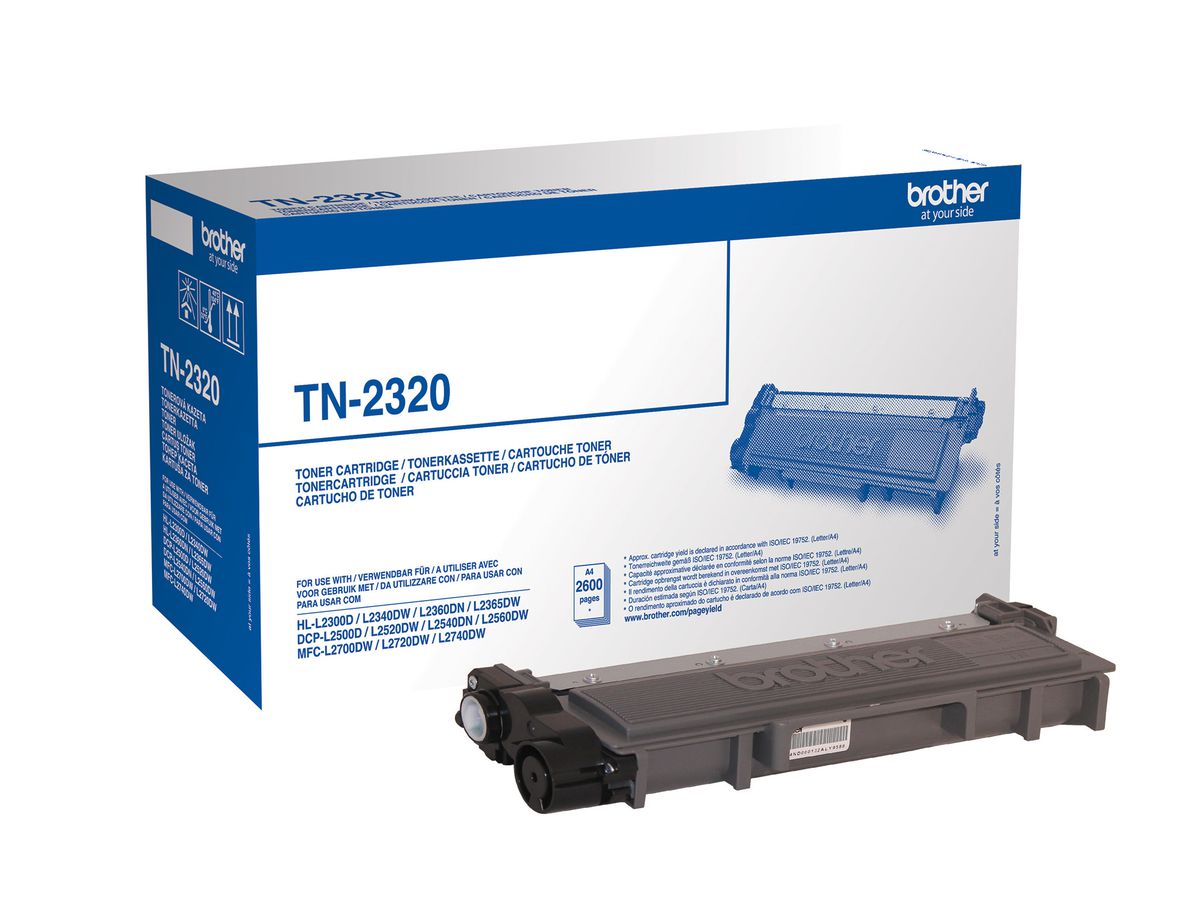 BROTHER Toner HY noir TN-2320 HL-L2340/L2360 2600 pages (4977766738989)