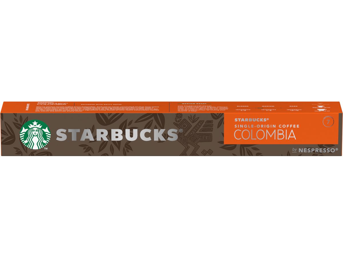 STARBUCKS Capsules de café 10 pcs. 6220519 Single Origin Colombia (7630477891691)
