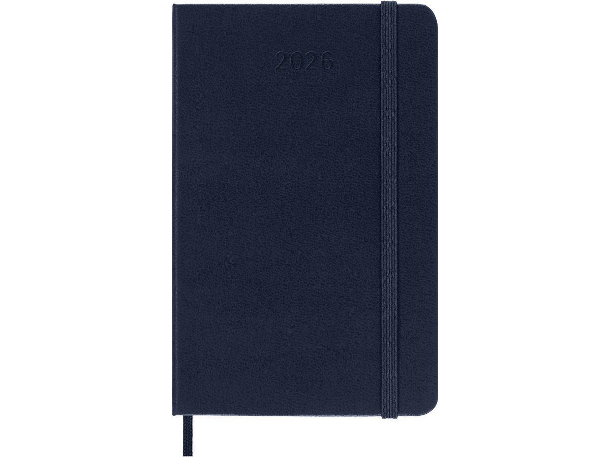 MOLESKINE Agenda Classic Pocket 2026 DHB2012WN2Y26 1S/1P zaffiro HC 9x14cm (8056999274740)
