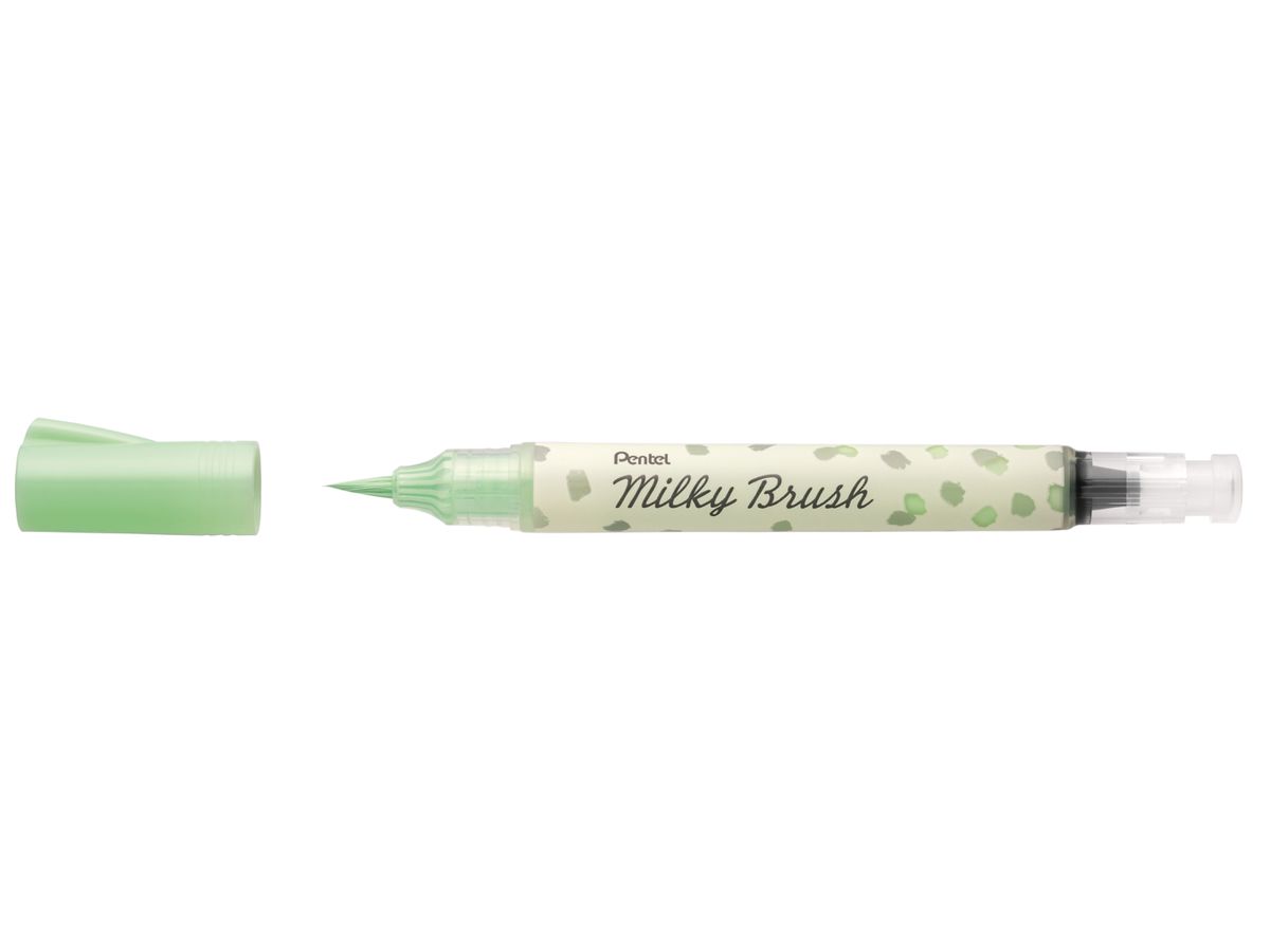 PENTEL Pinselstift Milky Brush XGFH-PKX pastell grün (0884851061331)
