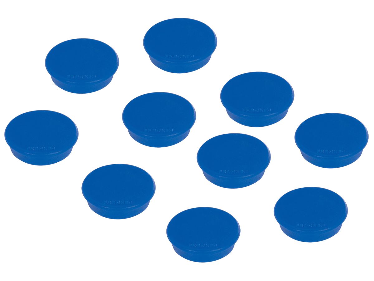 FRANKEN Aimants 32mm HM30 03 bleu 10 pièces (4016946052139)