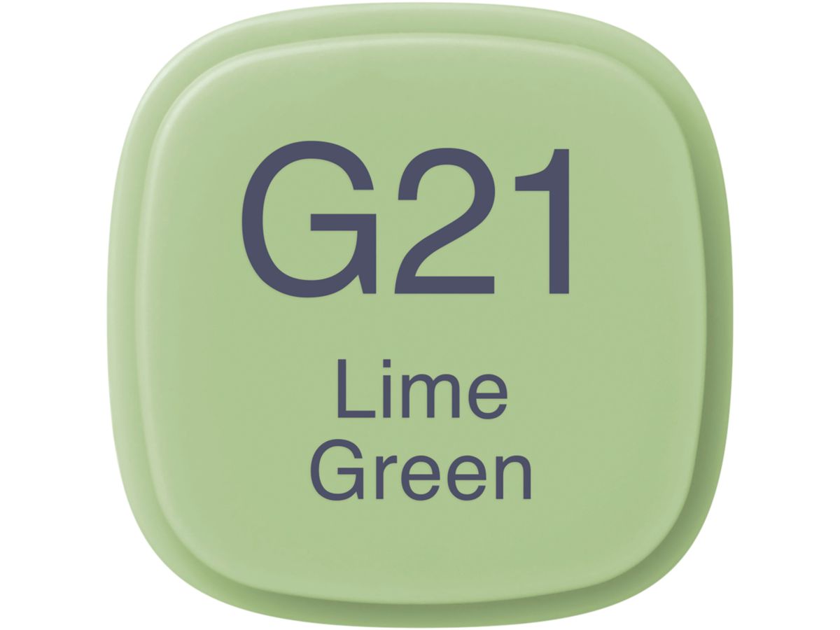 COPIC Marker Classic 2007563 G21 - Lime Green (4511338001288)