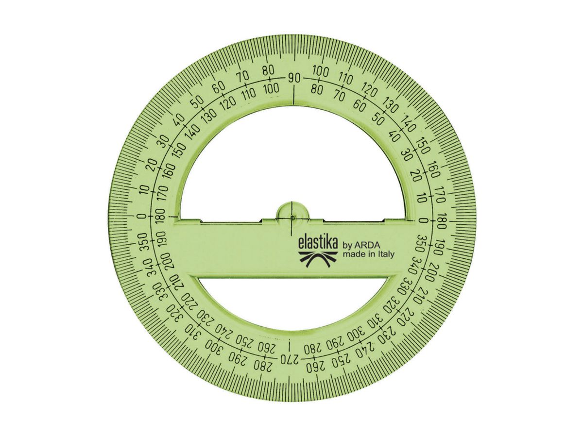 ARDA Kreislineal Elastika 360° EL36012 Hellgrün transparent (8003438011411)