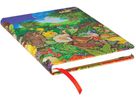 PAPERBLANKS Carnet garden/moonlight PB5453-5 130×180mm, en blanc, 144 p. (9781439754535)