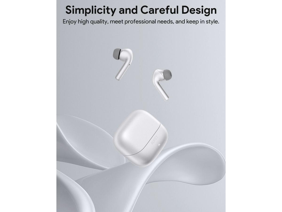 AUKEY Beyond ANC Pro EP-B1 SL Compact TWS, Silver (0689323787890)