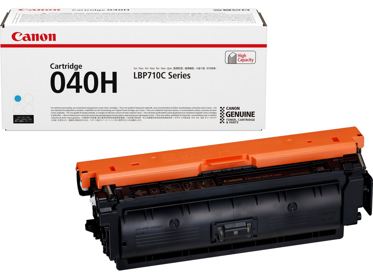 CANON Toner-Modul 040H cyan 0459C001 LBP 710Cx/712Cx 10'000 Seiten (4549292058260)