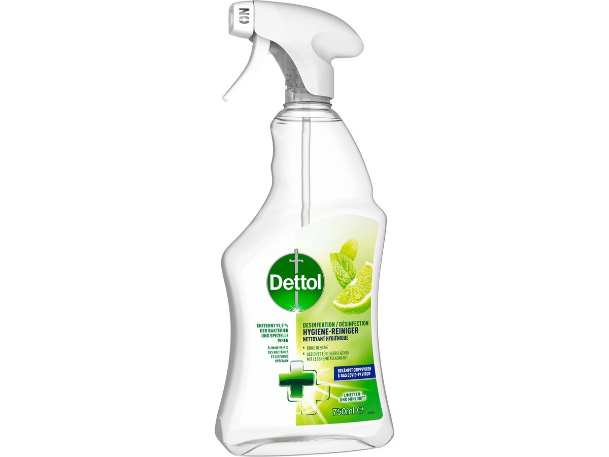 DETTOL Desinfektion Hygiene-Reiniger 3073989 Limette & Minze 750ml (4002448092889)