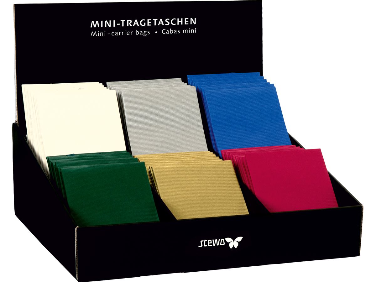 STEWO Sacchetto regalo 10x8x14cm 2541643599 OC H/W Mix (7630021189021)