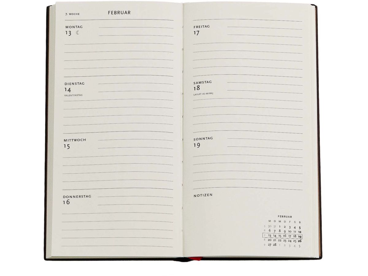 PAPERBLANKS Agenda Morris Heckenkirs. 2026 DD0580-4 1S/2P HOR sottile TE 9x18cm (9780349705804)