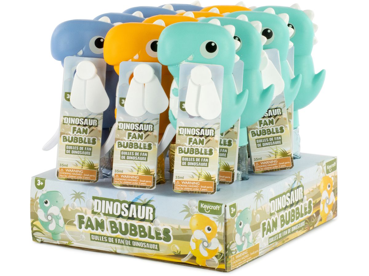 ROOST Bulles da savon Dino NV652 3 coueurs assorti (5037832333292)