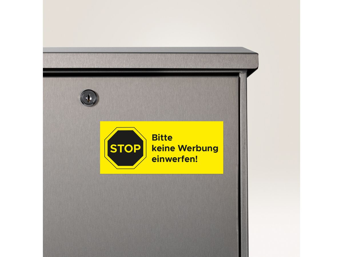 AVERY ZWECKFORM Typenschild Labels 99,1x139mm L612720 gelb 80 Stück/20 Blatt (4004182048368)