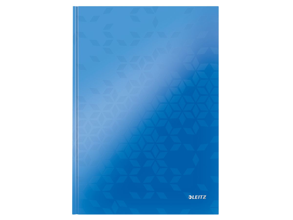 LEITZ Carnet WOW A4 46251036 ligné, 90g bleu (4002432399475)