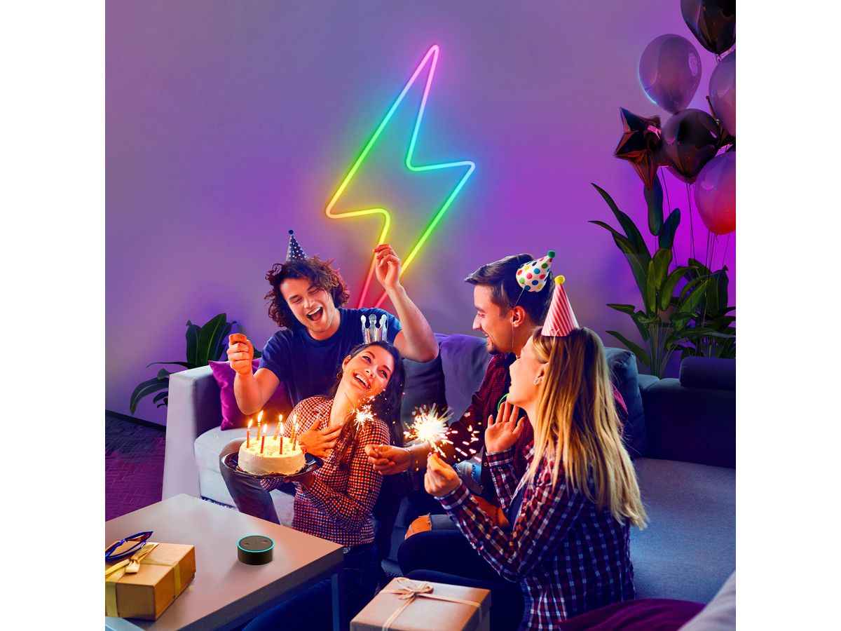 GOVEE Neon Rope Light 2m H61A1 bianco (6974316994220)