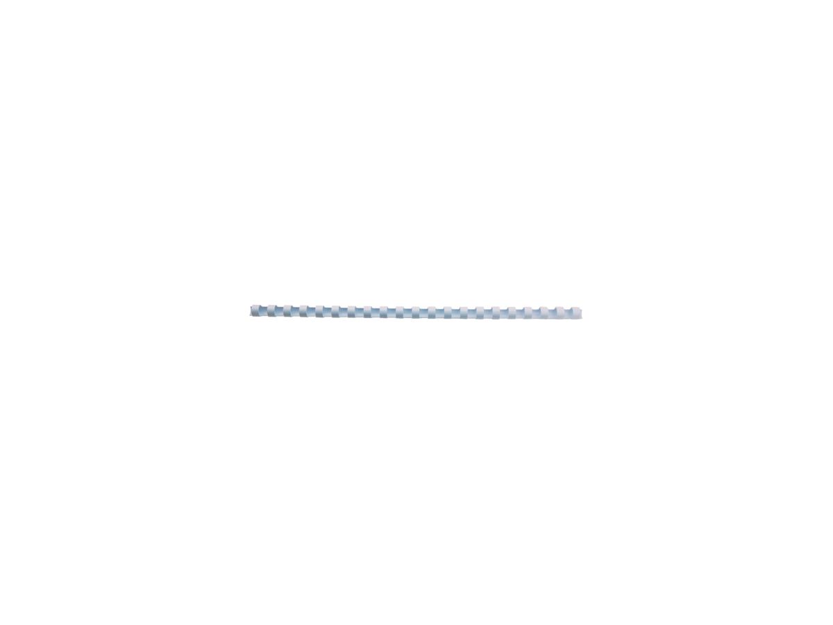 GBC Baguettes de reliure 10mm A4 4028195 blanc, 21 anneaux 100 pcs. (0033816097186)