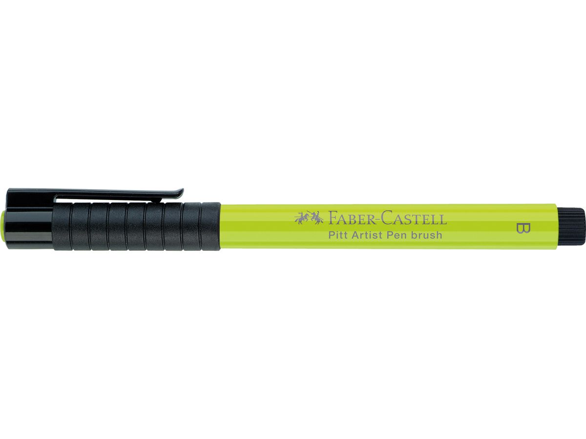 FABER-CASTELL Pitt Artist Pen Brush 2.5mm 167471 light green (4005401674719)
