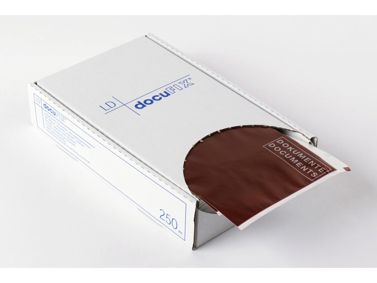 DOCUFIX Dokumententaschen C5 2FVDO350823 fenster rechts 250 Stück (7613058029362)