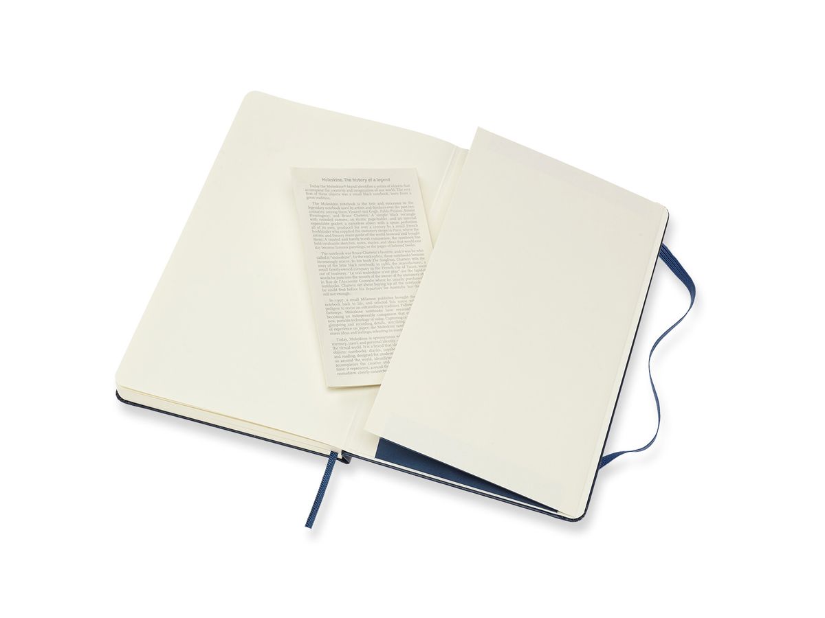 MOLESKINE Sketch Book L/A5 715611 165g, HC, Saphir (8058341715611)