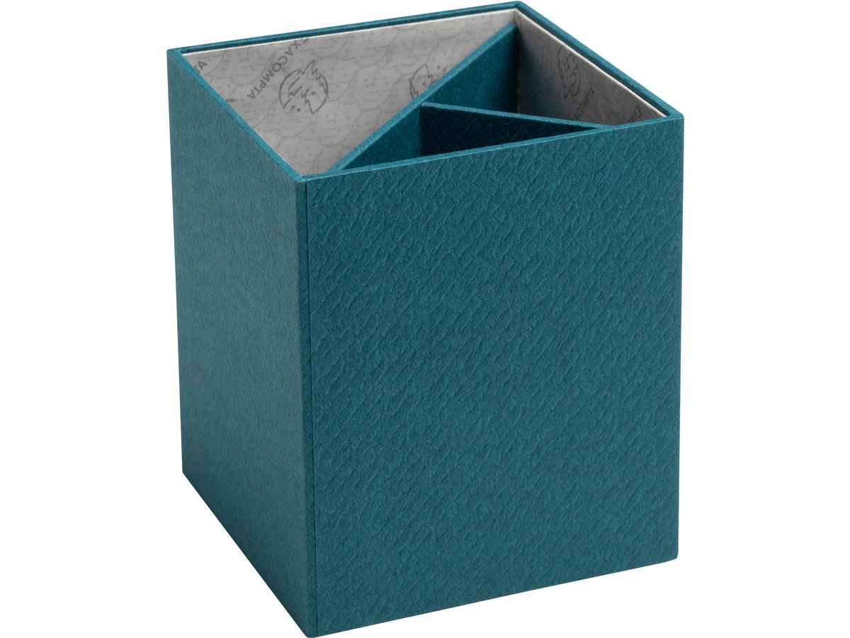 EXACOMPTA Portapenne OfficeByMe 67603E 3 scompartimenti, blu (3130630676034)