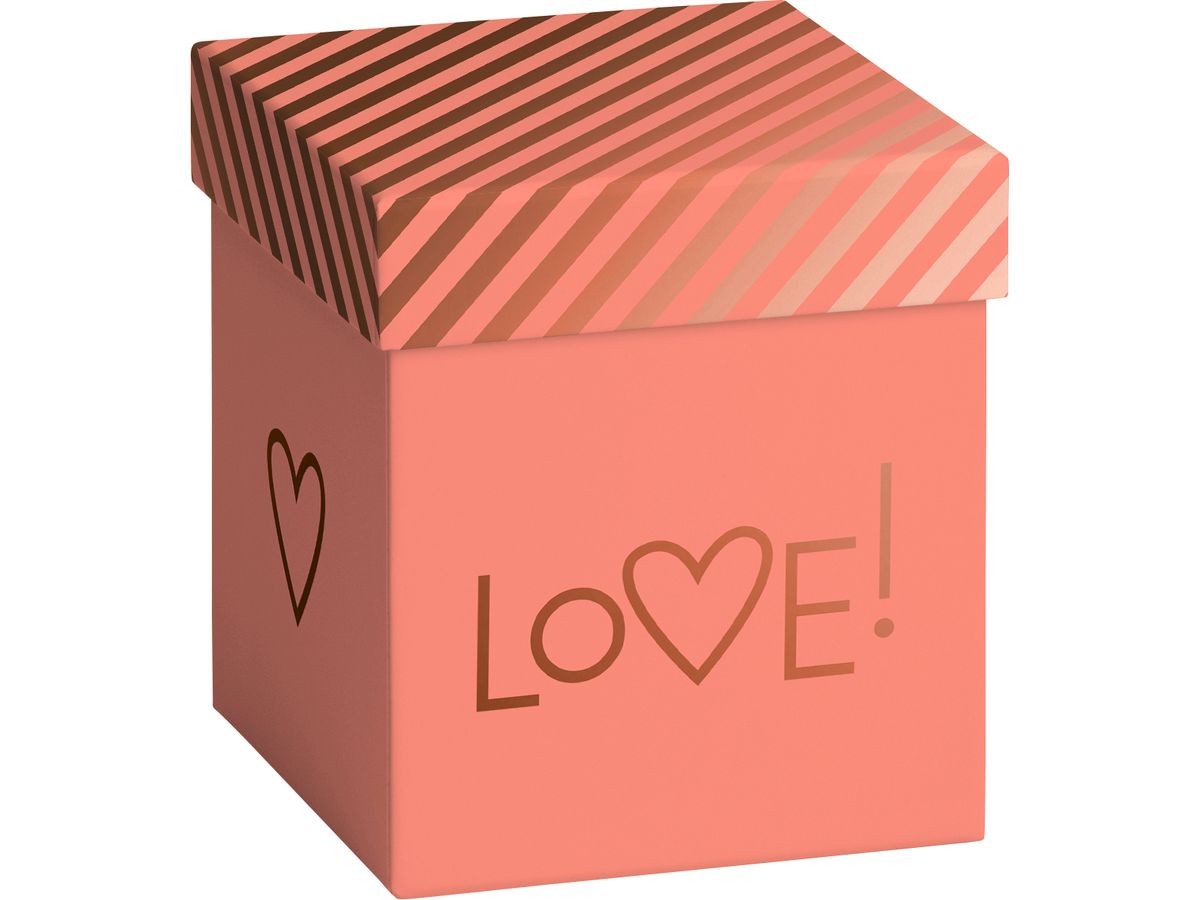 STEWO Box regalo Amita 2551546696 rosa 11x11x12cm (7630050857182)