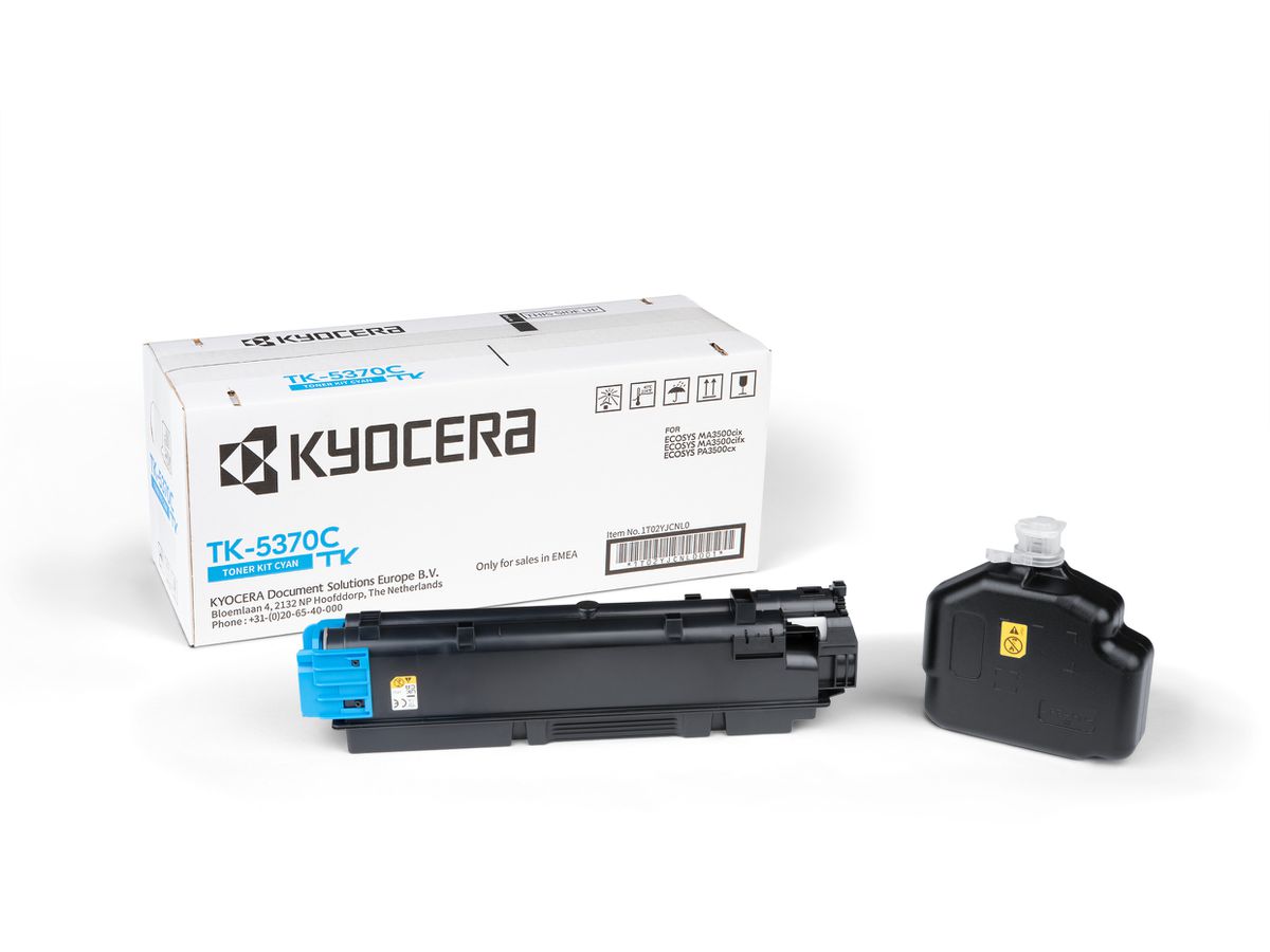 KYOCERA Toner-Modul cyan TK-5370C Ecosys PA3500cx 5000 Seiten (0632983072820)