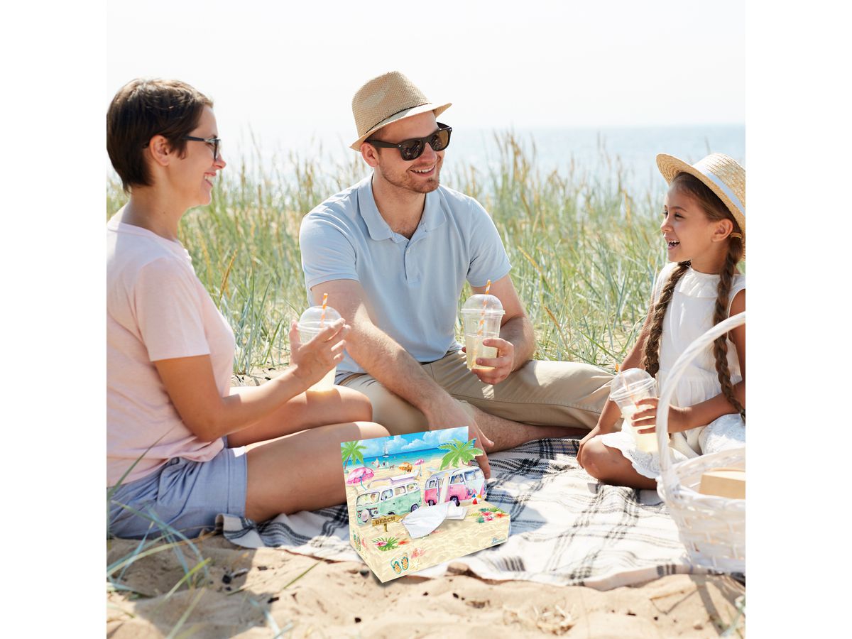 ROOST Taschentuch Box 1376371 Ferien (5430001376371)