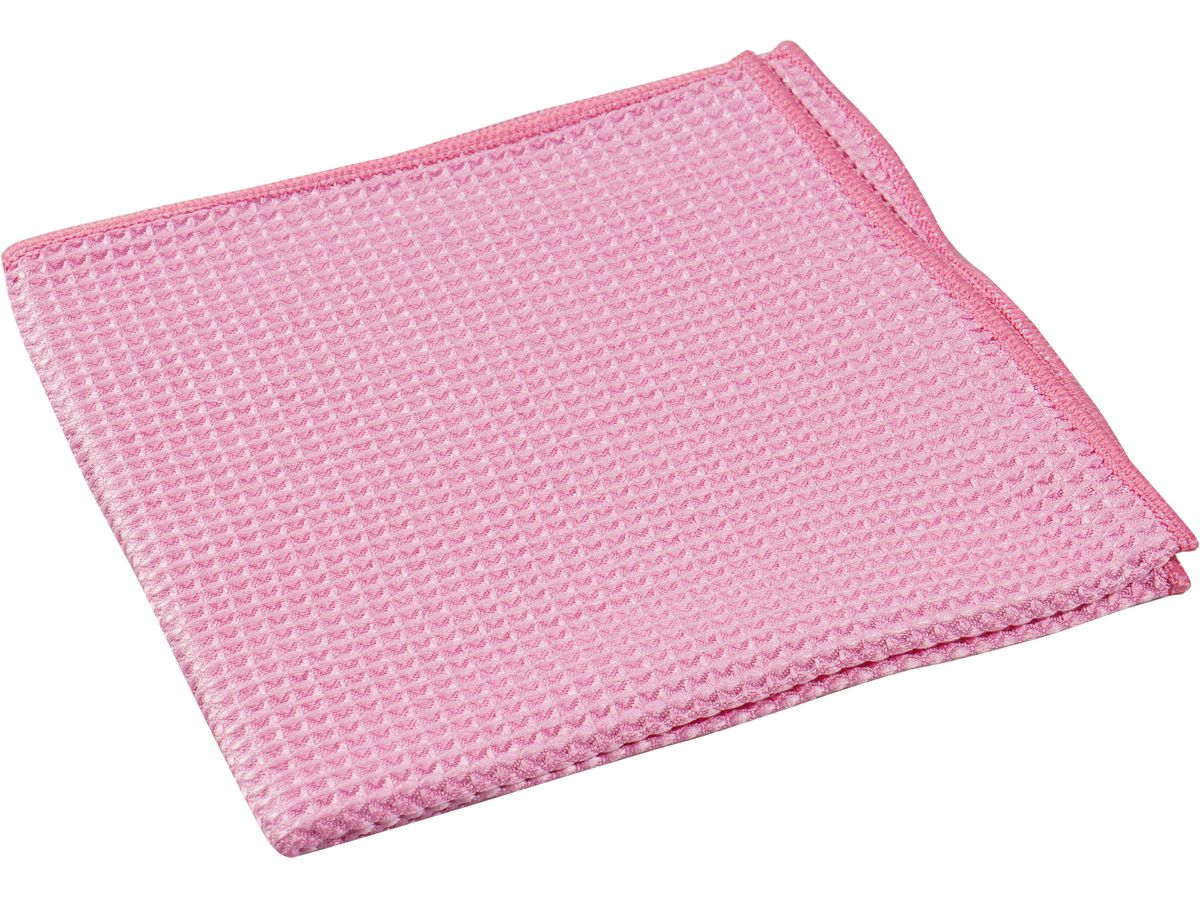 WEITACLEAN Panno in microfibra 40x40cm 302776 rosa 5 pezzi (7612005034817)
