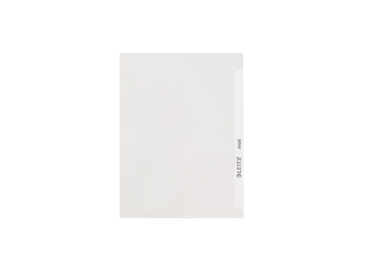 LEITZ Cartelline Premium PVC A4 41060002 chiaro, 0,15mm 100 pezzi (4002432432783)