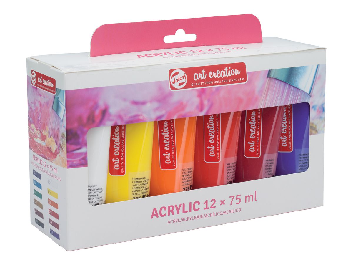TALENS Colore acrilici Art Creation 3582812M Set à 12x75ml (8712079265120)