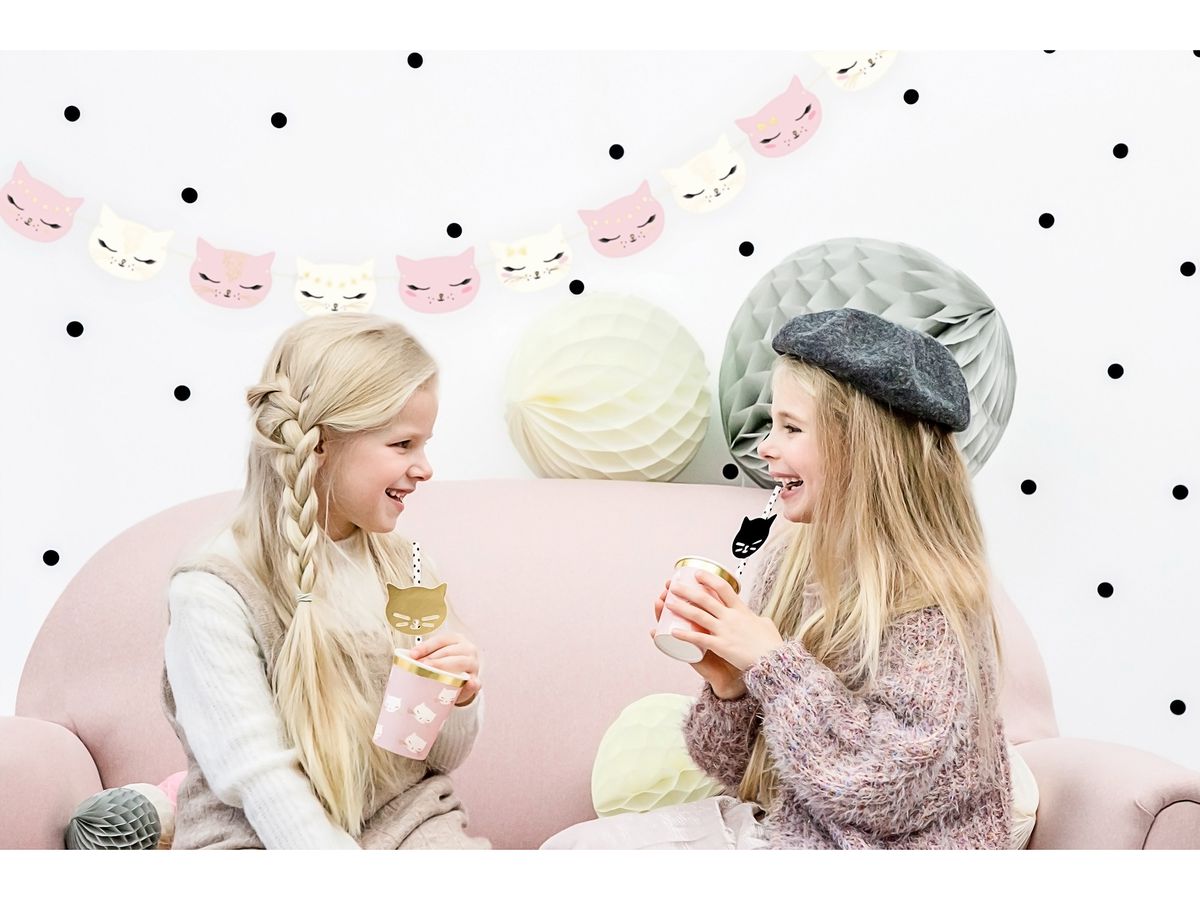 PARTYDECO Gobelets 200ml KPP42-EU1 Chatons 6 pièces (5900779189683)