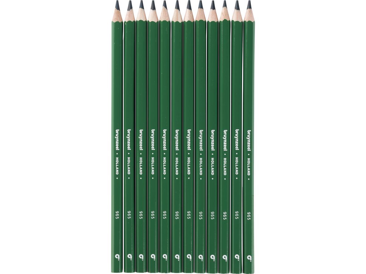 BRUYNZEEL Schulfarbstift Super 3.3mm 60516965 dunkelgrün (8712079434861)