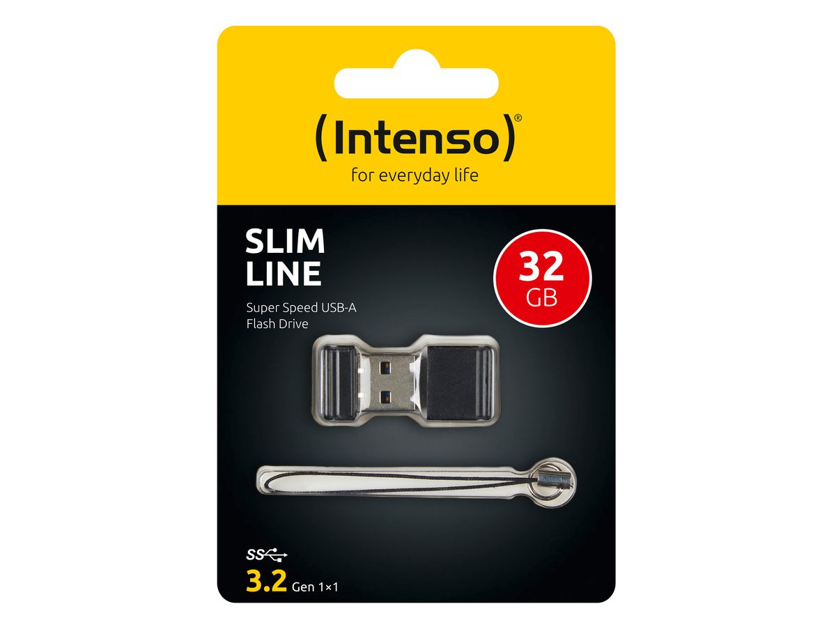 INTENSO USB-Stick Slim Line 32GB 3532480 USB 3.0 (4034303019984)
