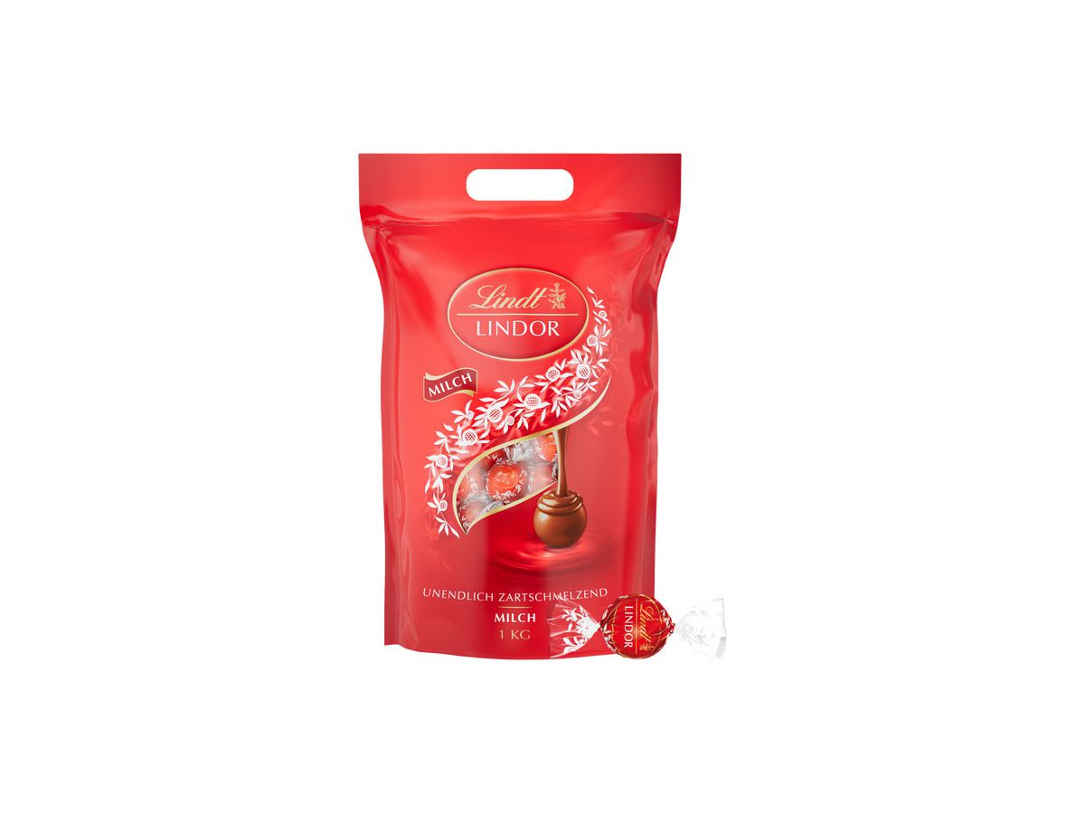 LINDT Lindor Palloni Latte 461145 1000g (7610400091336)