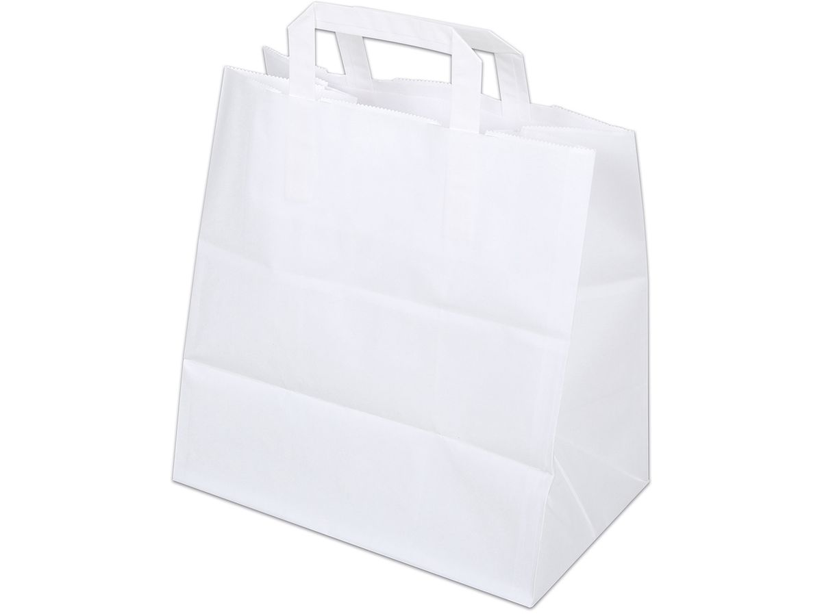 ELCO Borsa da trasporto 270x170x290 83201.10 con manico, bianco 50 pezzi (8024932103174)