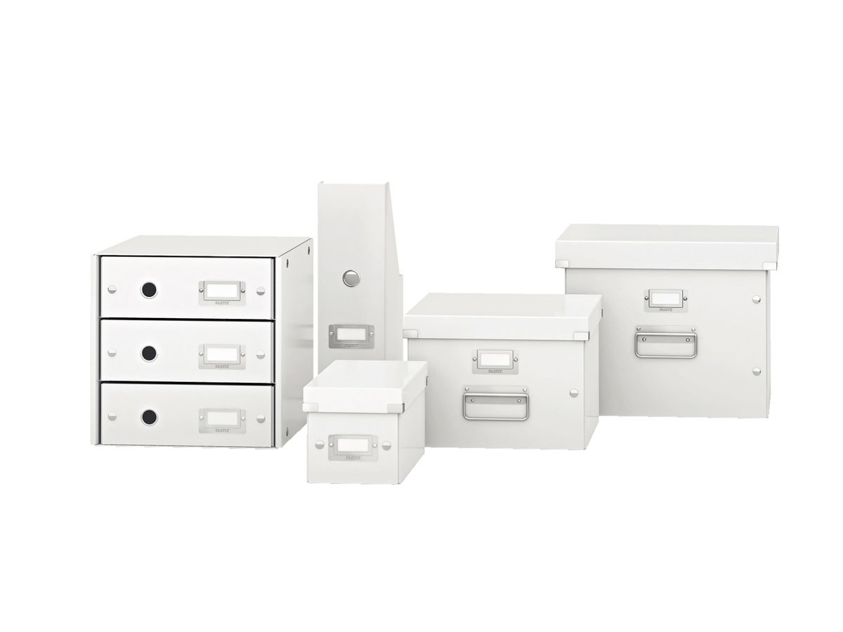 LEITZ Click&Store WOW Box M 60440001 blanc 281x200x370mm (4002432396818)