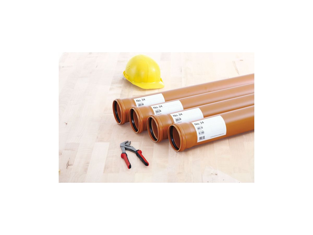 HERMA Etichette foglia 63,5x33,9mm 9532 bianco 240 pz./10 fl. (4008705095327)