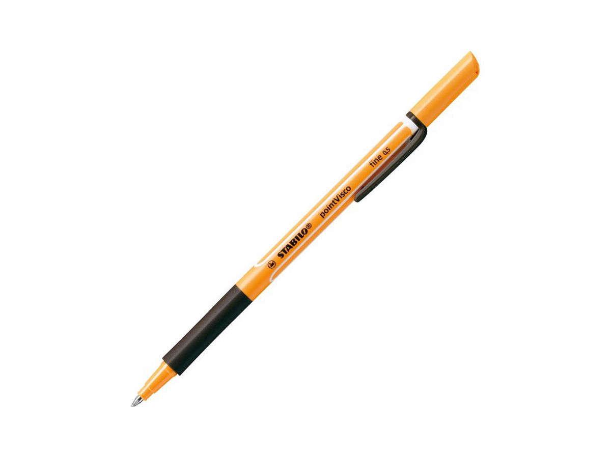 STABILO pointVisco Stylos gel 0.5mm 1099/4 4 couleurs ass. (4006381360616)