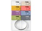 FIMO Set de modelage soft 8x25g 8023C8-1P avec Brace. Couleurs tendance (4007817151099)