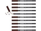EDDING Calligraphy 1255 2mm 1255-18-2.0 braun (4004764926343)