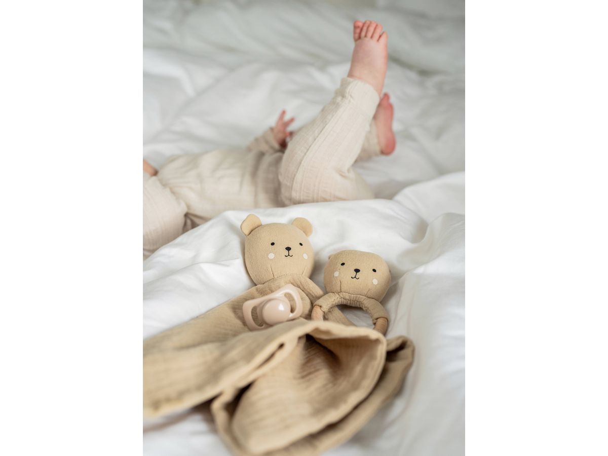 JABADABADO Geschenkset Kuschelteddy S1024 beige 4-teilig (7332599010249)