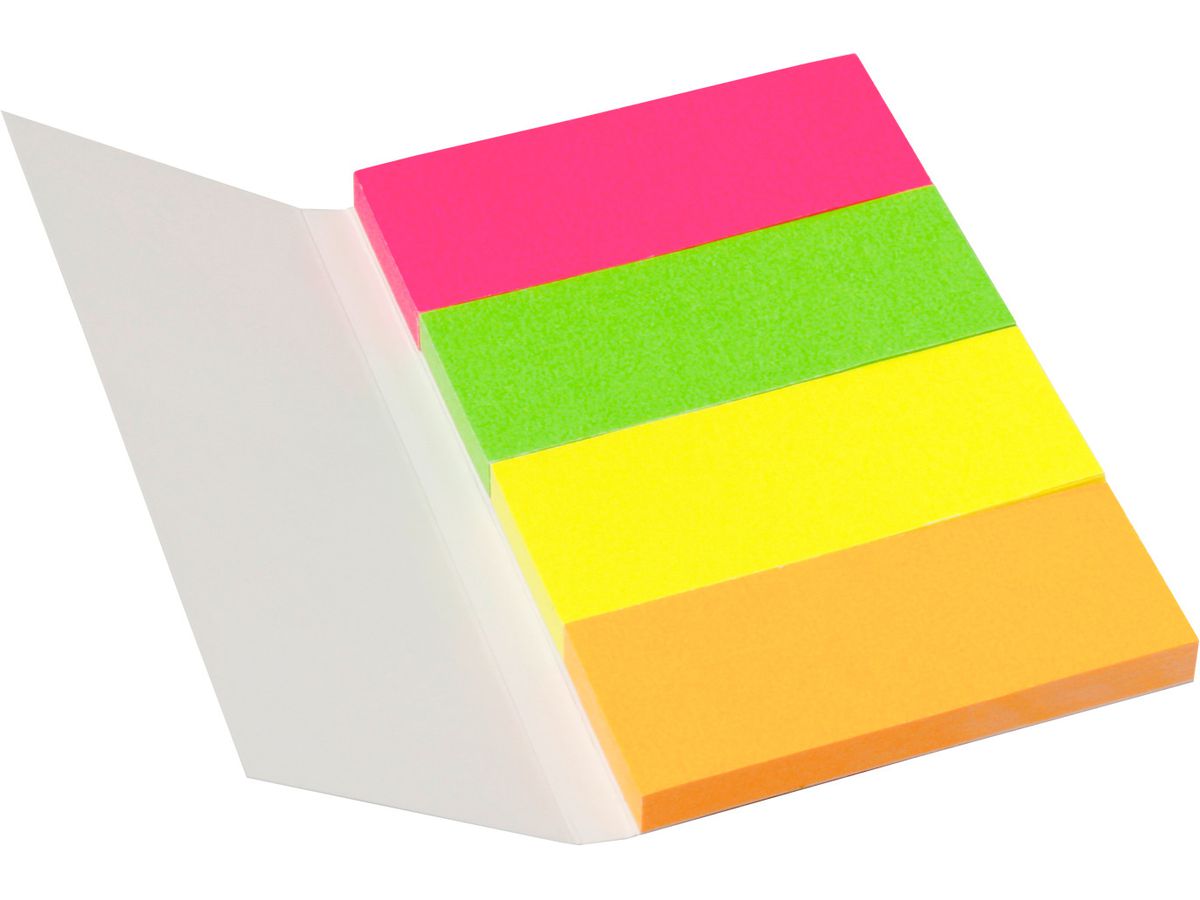 INFO Page Marker im Umschlag 5670-89 Neon, 20x50mm,4x40 Blatt (4011169670894)